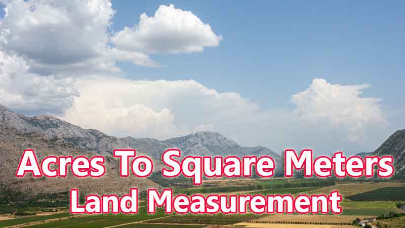 acres to square meters conversion online