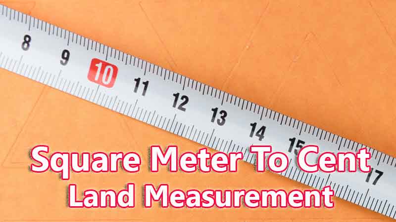 square meter to cent conversion online